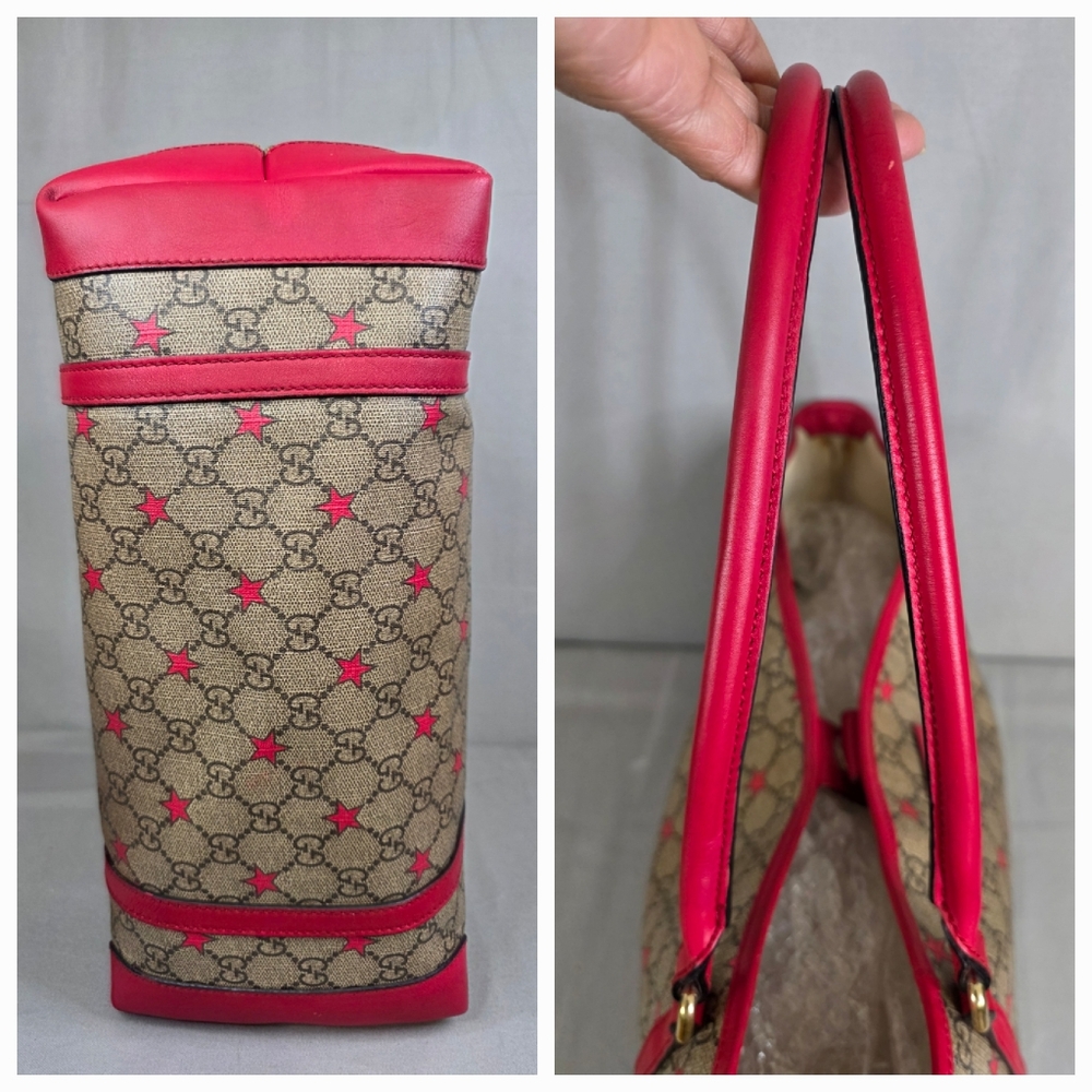 ✨️GUCCI GG Supreme Star Tote Bag - Picture 13 of 16